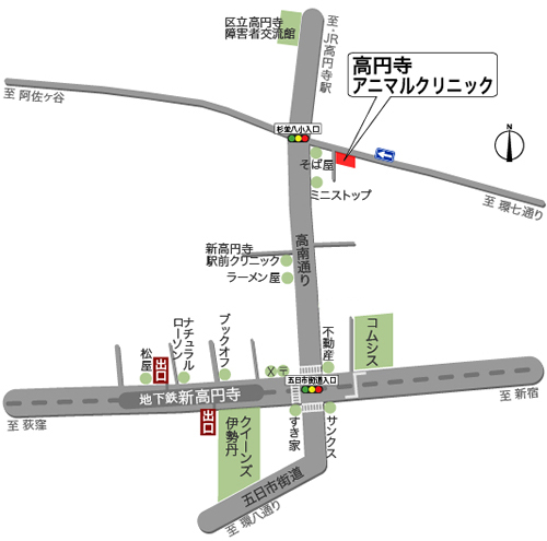 徒歩用地図